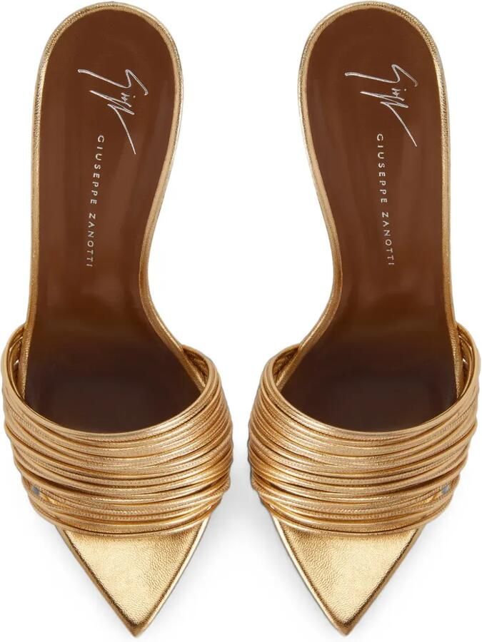 Giuseppe Zanotti Intriigo Clio 90 sandalen Goud - Foto 3
