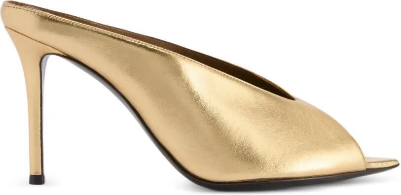 Giuseppe Zanotti Intriigo Cluedo sandalen met open neus Goud