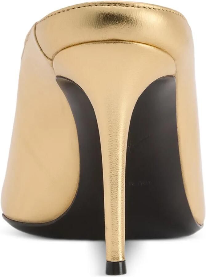 Giuseppe Zanotti Intriigo Cluedo sandalen met open neus Goud - Foto 3
