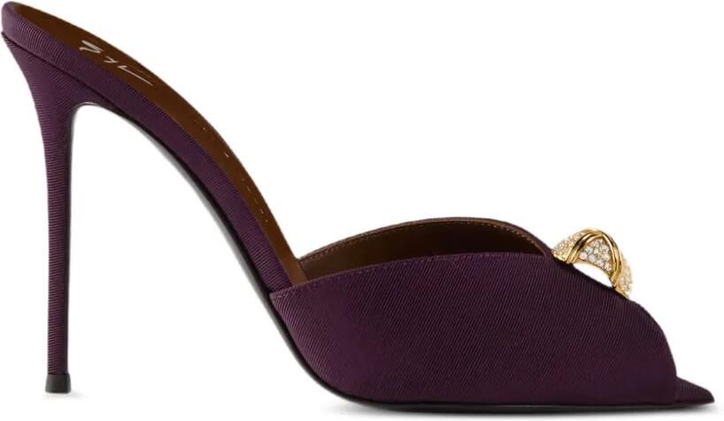 Giuseppe Zanotti Intriigo Cocktail sandalen 105 Paars