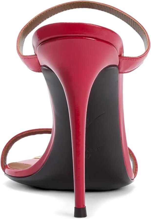 Giuseppe Zanotti Intriigo Jewelry sandalen met metalen detail Rood - Foto 4