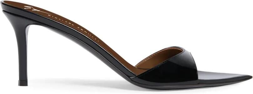 Giuseppe Zanotti Intriigo muiltjes 70 Zwart