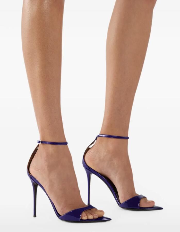 Giuseppe Zanotti Intriigo sandalen met bandje 105 mm Paars