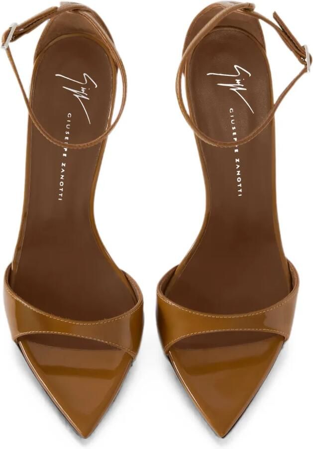 Giuseppe Zanotti Intriigo sandalen met bandje Bruin - Foto 4