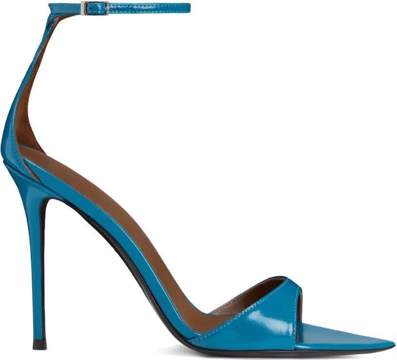 Giuseppe Zanotti Intriigo sandalen met puntige neus en enkelbandje Blauw