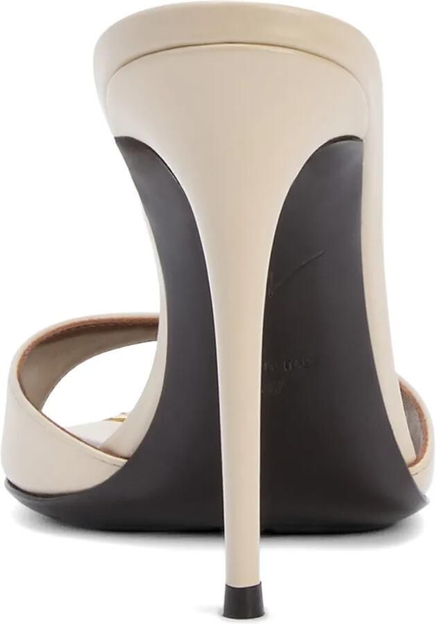 Giuseppe Zanotti Intriigo sandalen met stras Beige - Foto 4