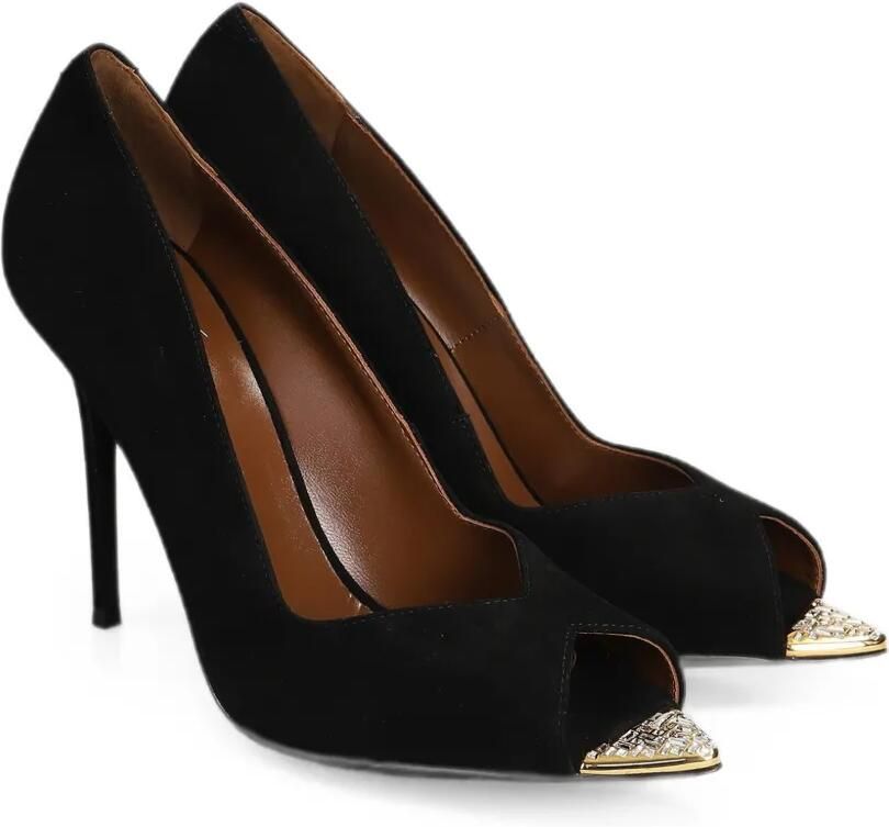 Giuseppe Zanotti Intriigo sandalen verfraaid met kristallen Zwart