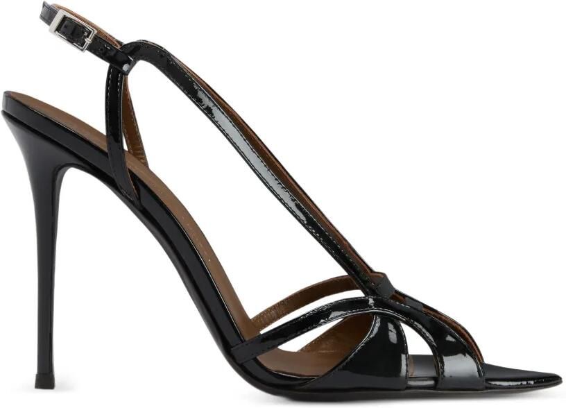 Giuseppe Zanotti Intriigo Zoe sandalen met gespsluiting Zwart