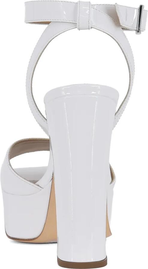 Giuseppe Zanotti Isadhora sandalen met plateauzool Wit - Foto 4