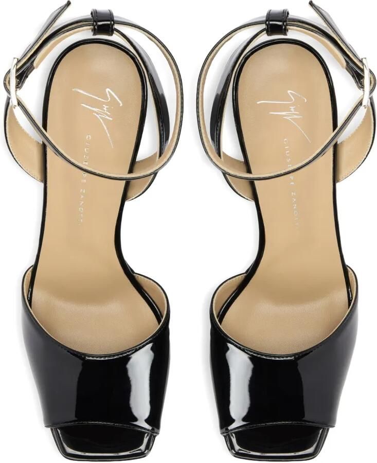 Giuseppe Zanotti Isadhora sandalen met plateauzool Zwart - Foto 2