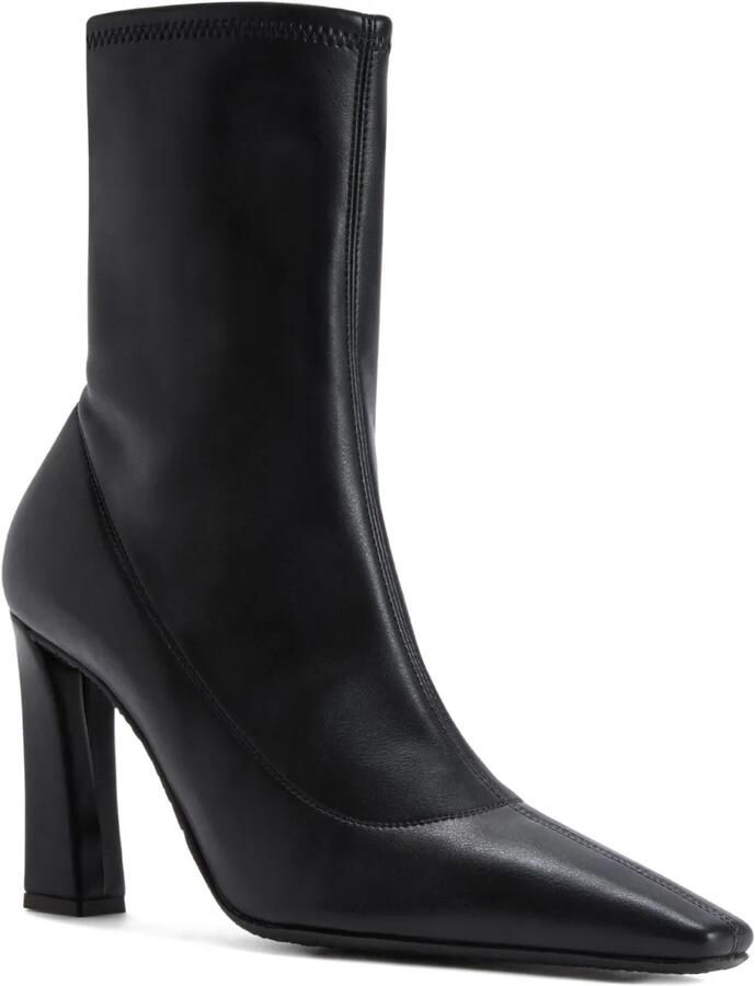 Giuseppe Zanotti Janiee Stretch 90 soklaarzen met vierkante neus Zwart