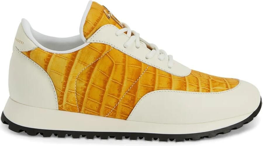 Giuseppe Zanotti Jimi Runner low-top sneakers Geel