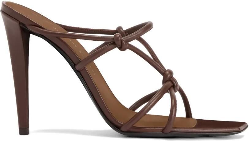 Giuseppe Zanotti Key geknoopte sandalen Bruin