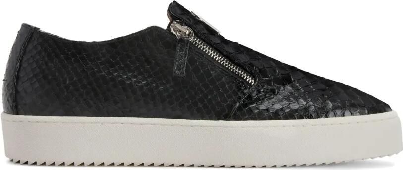 Giuseppe Zanotti Kobe sneakers met rits Zwart