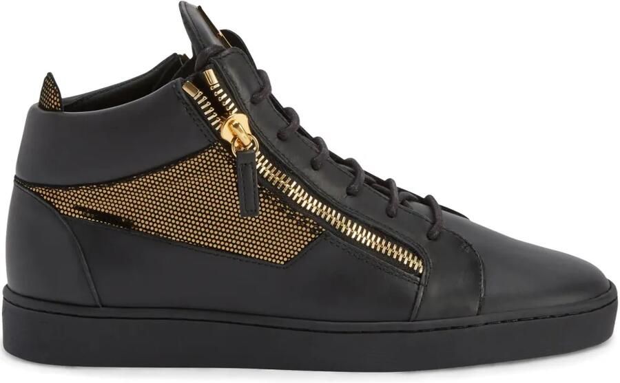 Giuseppe Zanotti Kriss leren sneakers Zwart