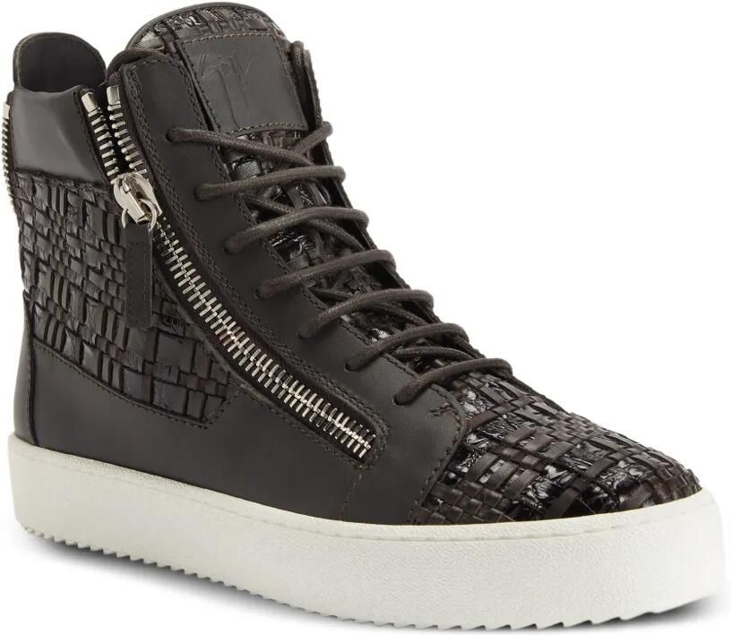 Giuseppe Zanotti Kriss sneakers met krokodillenprint Bruin - Foto 4
