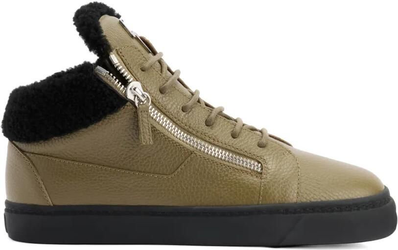 Giuseppe Zanotti Kriss sneakers met rits Groen
