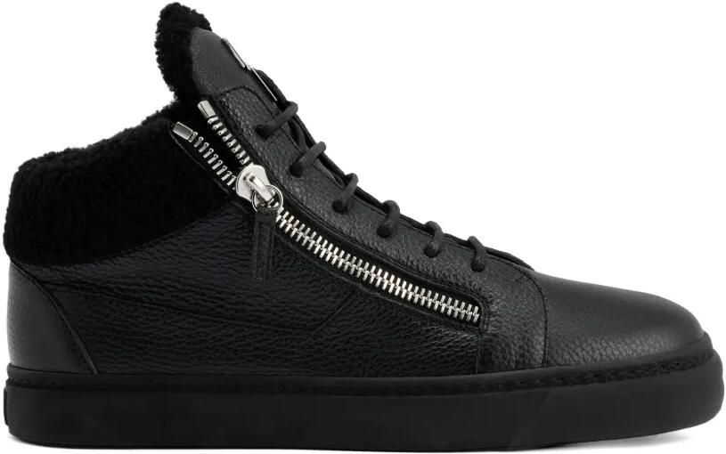 Giuseppe Zanotti Kriss sneakers met rits Zwart