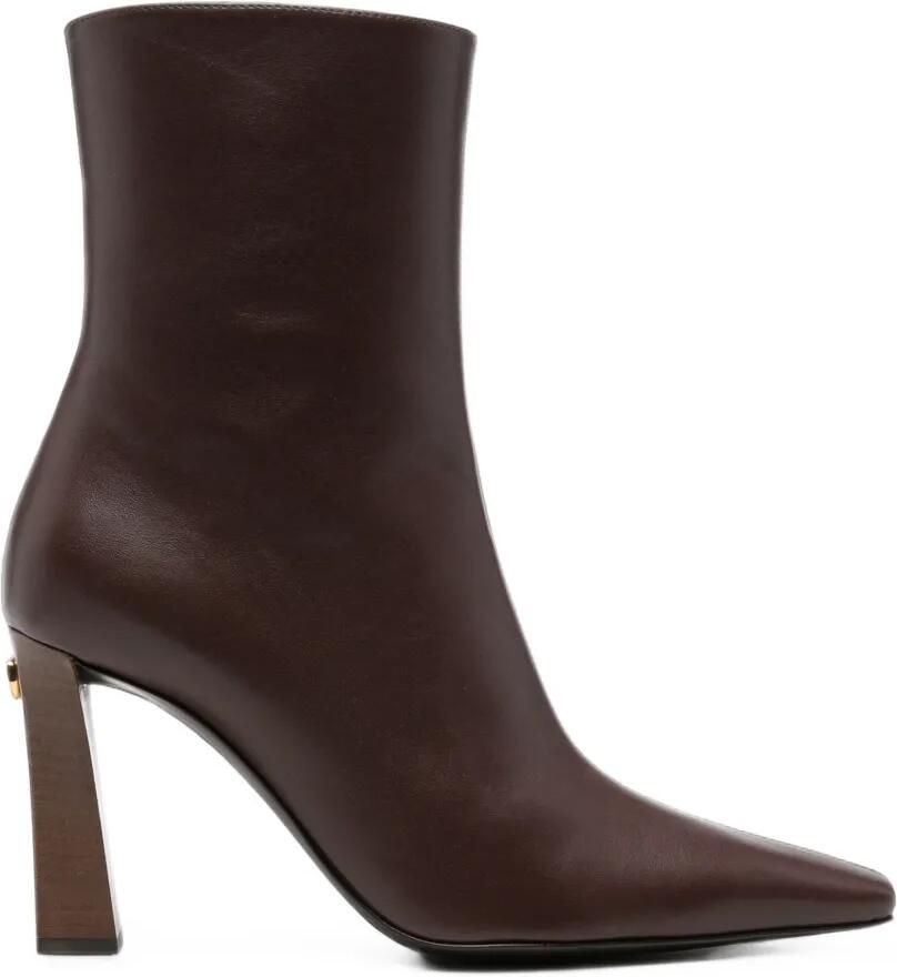 Giuseppe Zanotti Laarzen met puntige neus Bruin
