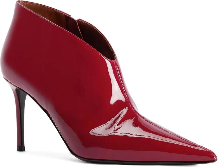Giuseppe Zanotti Laarzen met puntige neus Rood