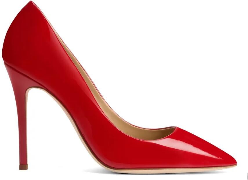 Giuseppe Zanotti Lakleren pumps Rood