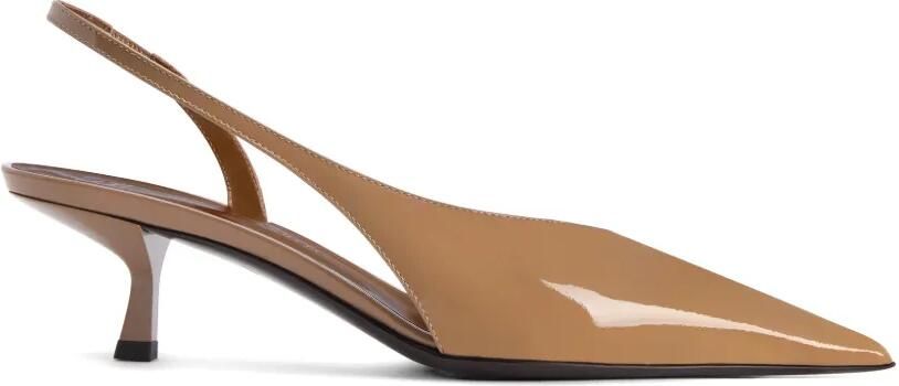 Giuseppe Zanotti Lakleren slingbacks pumps Bruin