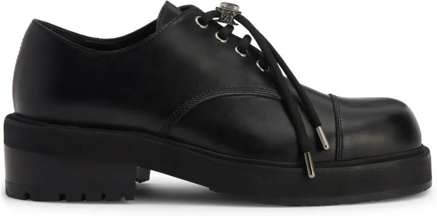 Giuseppe Zanotti Lapley Derby schoenen Zwart
