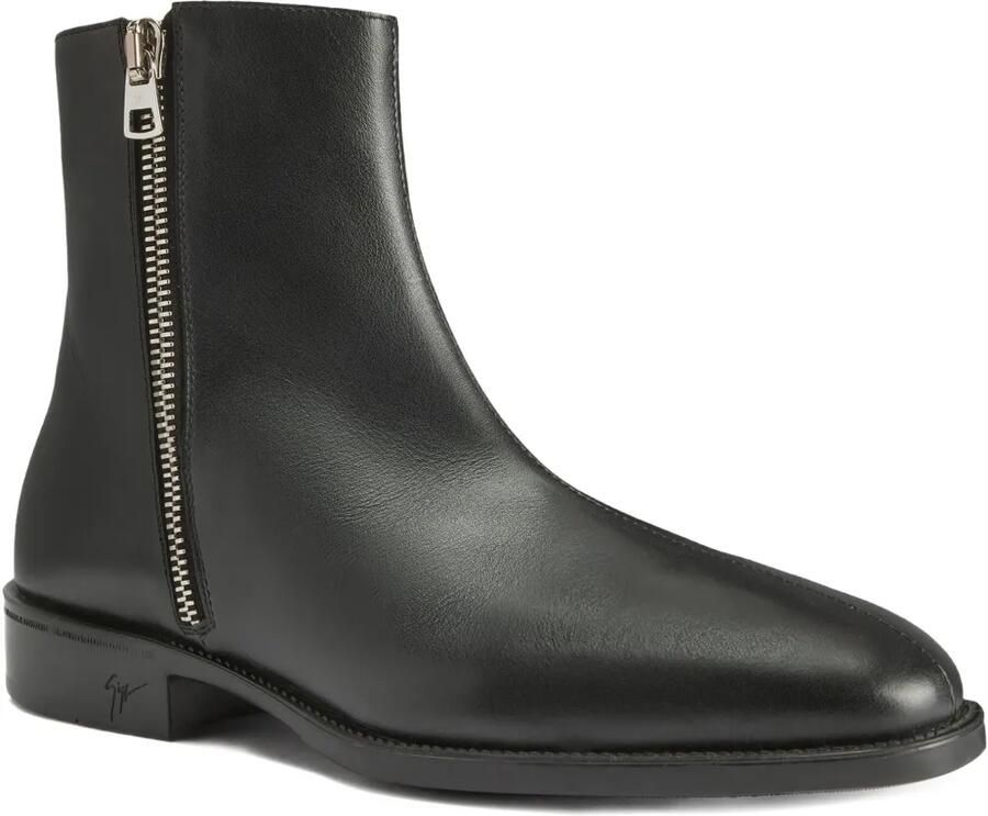 Giuseppe Zanotti Leren laarzen Zwart