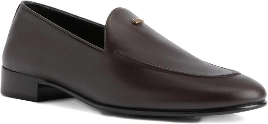 Giuseppe Zanotti Leren loafers Bruin