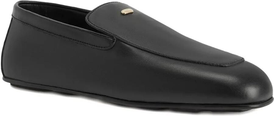 Giuseppe Zanotti Leren loafers Zwart