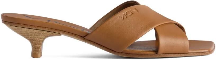 Giuseppe Zanotti Leren muiltjes Bruin