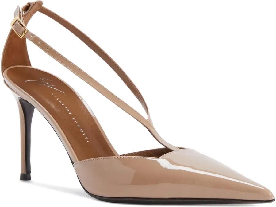 Giuseppe Zanotti Leren sandalen Beige
