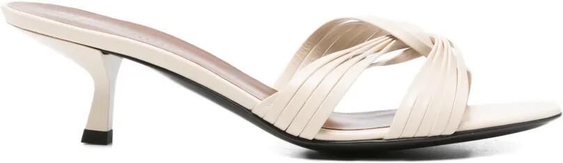 Giuseppe Zanotti Leren sandalen Beige