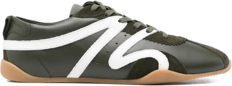 Giuseppe Zanotti Leren sneakers Groen