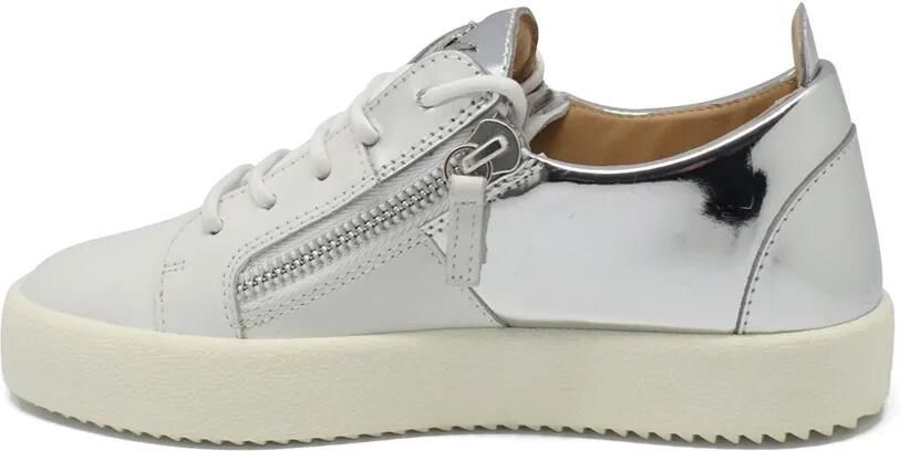 Giuseppe Zanotti Leren sneakers met GG-logo Wit - Foto 3