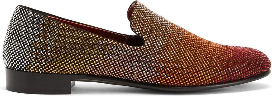 Giuseppe Zanotti Lewis loafers verfraaid met kristallen Veelkleurig