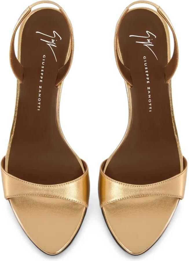 Giuseppe Zanotti Lilibeth 70 sandalen Goud - Foto 3