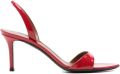 Giuseppe Zanotti Lilibeth slingback sandalen Rood - Rood