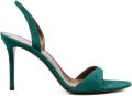Giuseppe Zanotti Lilibeth suède slingback sandalen Groen - Groen