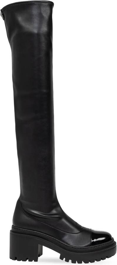 Giuseppe Zanotti Lionora Plus overknee laarzen Zwart