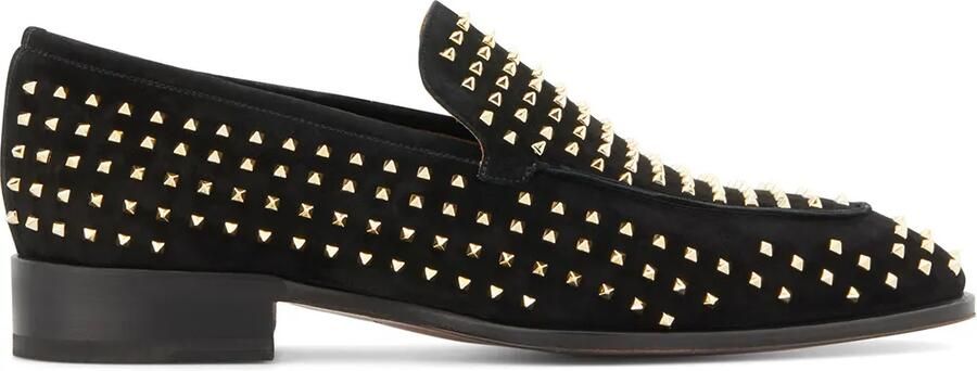 Giuseppe Zanotti Loafers met studs Zwart
