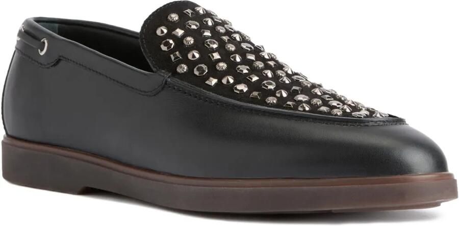 Giuseppe Zanotti Loafers met studs Zwart