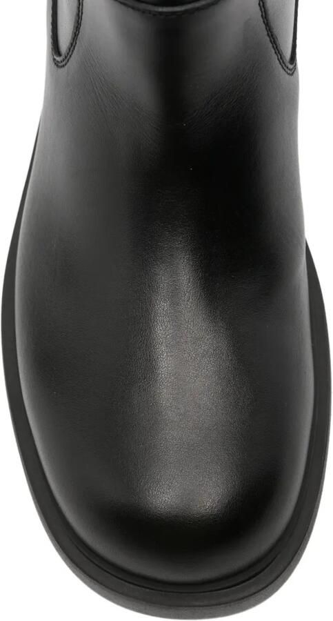 Giuseppe Zanotti logo-plaque chunky-sole boots Zwart - Foto 4