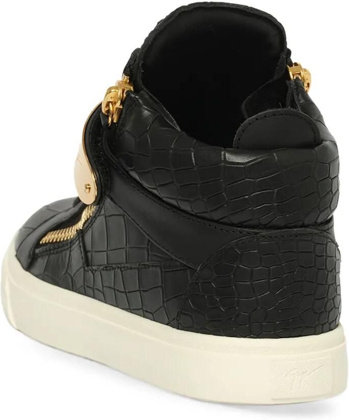 Giuseppe Zanotti 'London' mid-top sneakers Zwart - Foto 2