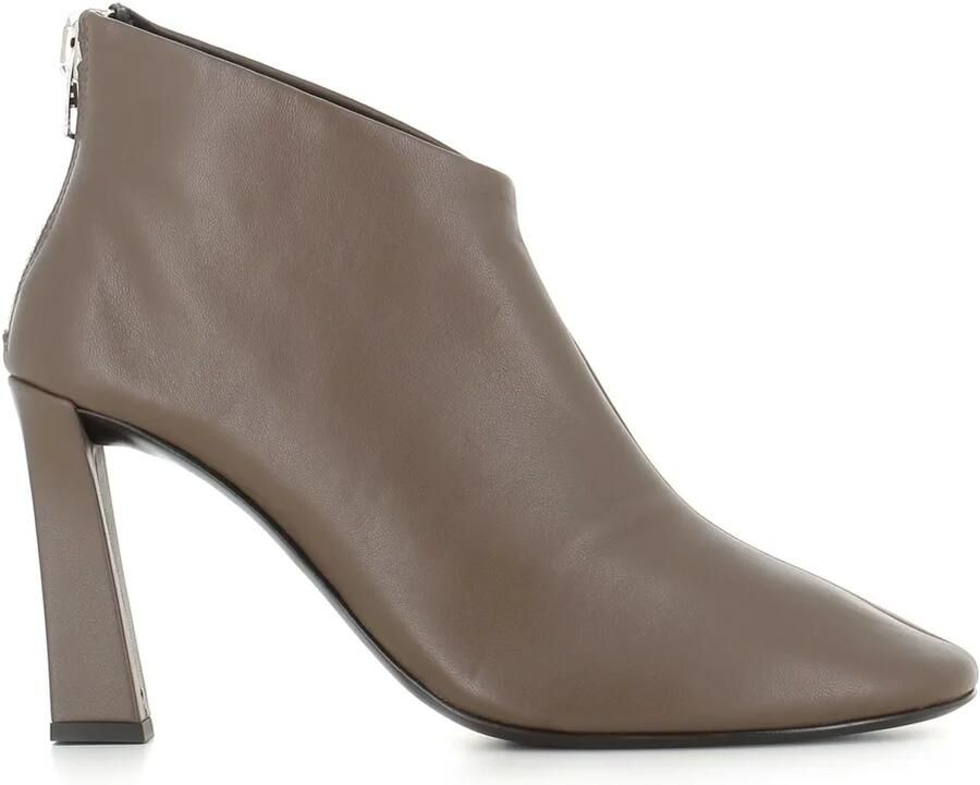Giuseppe Zanotti Losie 90 mm bootie laarzen Bruin