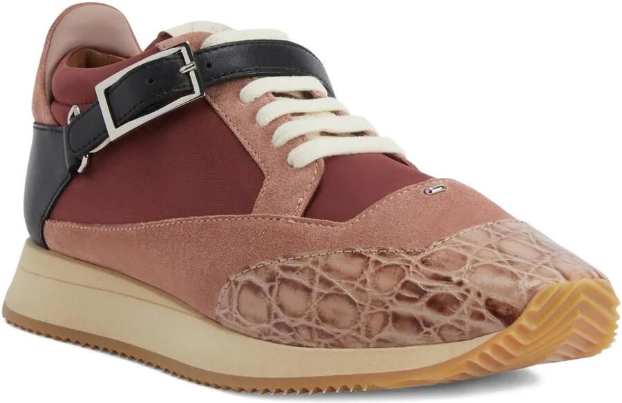 Giuseppe Zanotti Low-top sneakers met gesp Roze