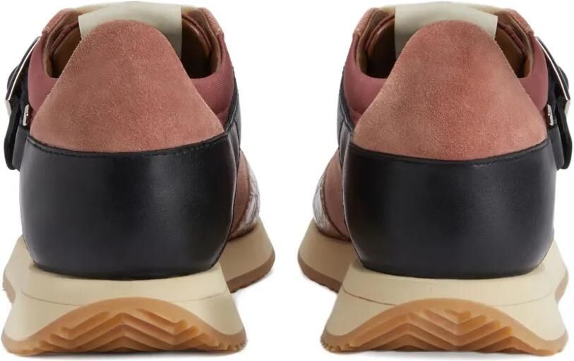 Giuseppe Zanotti Low-top sneakers met gesp Roze - Foto 3