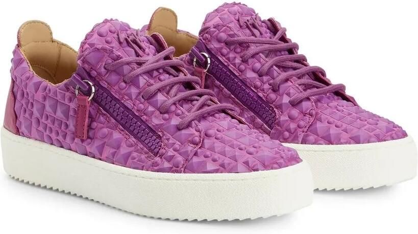 Giuseppe Zanotti Low-top sneakers Paars - Foto 4