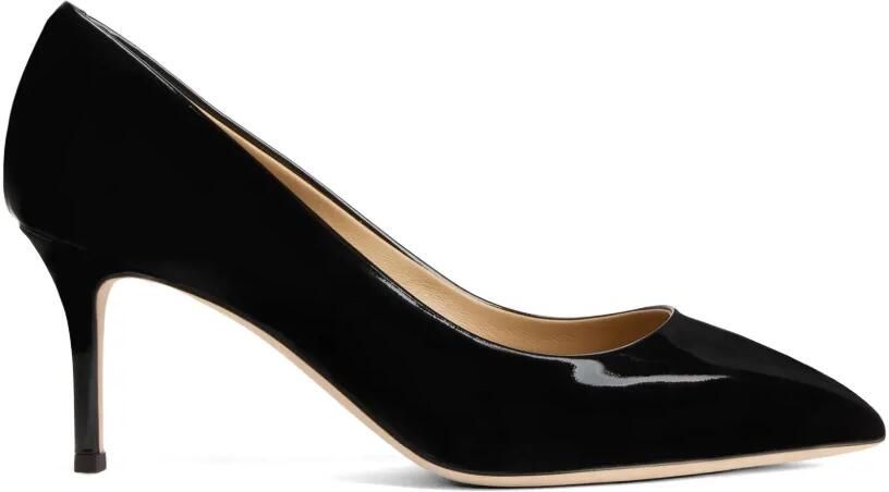 Giuseppe Zanotti Lucrezia lakleren pumps Zwart
