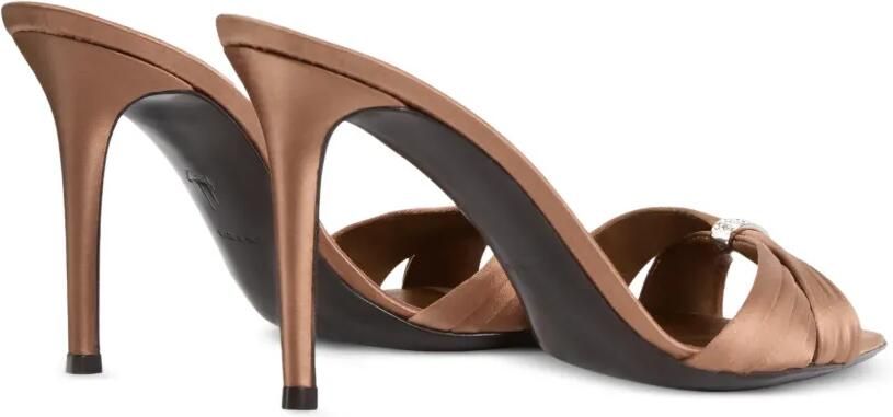 Giuseppe Zanotti Lumière muiltjes Beige - Foto 4